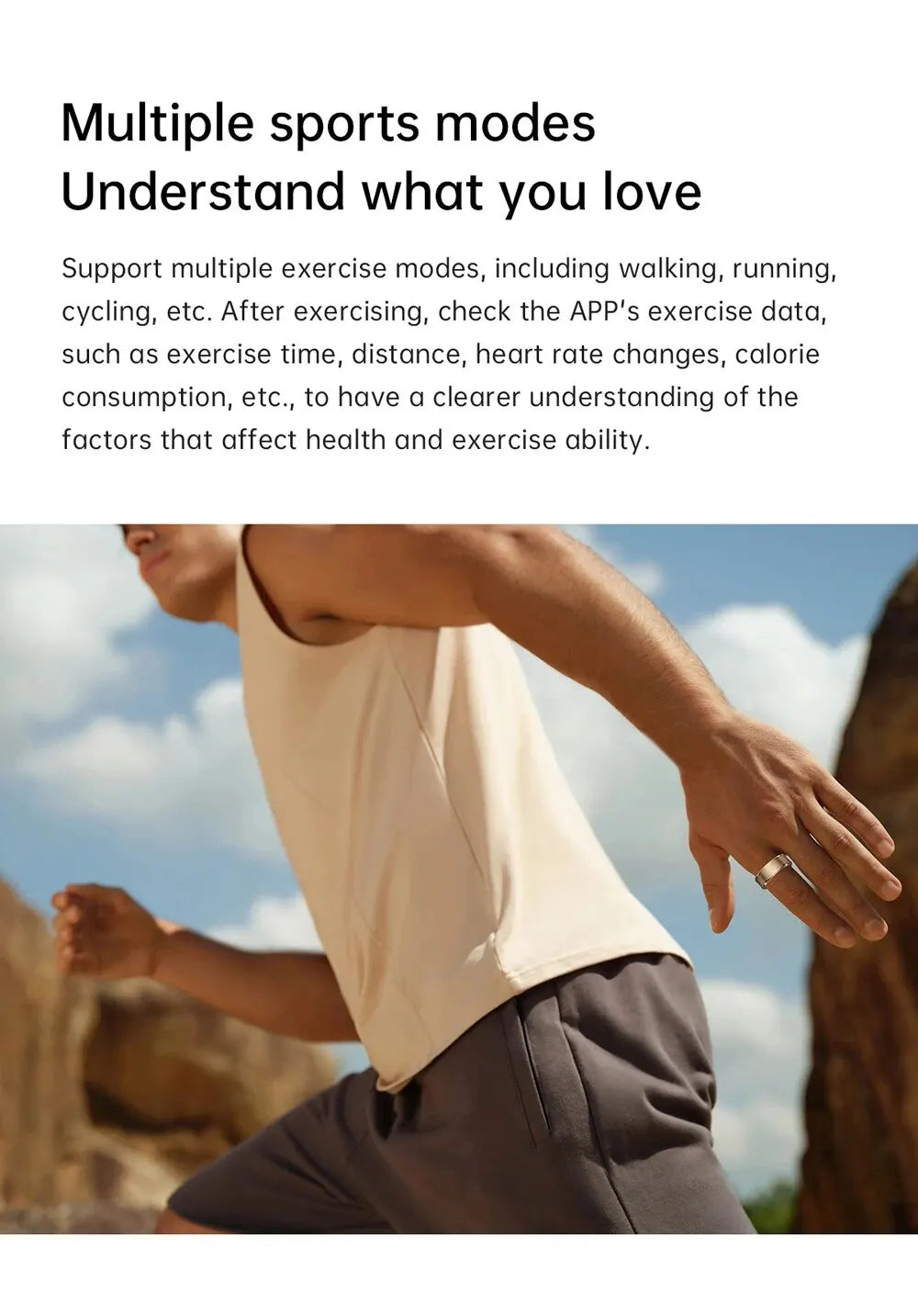 Smart Ring R3: Gesundheits- und Fitnesstracker mit Herzfrequenz, Schlafmonitor und IP68-Wasserschutz – Bluetooth 5.1, 18 mAh Akku