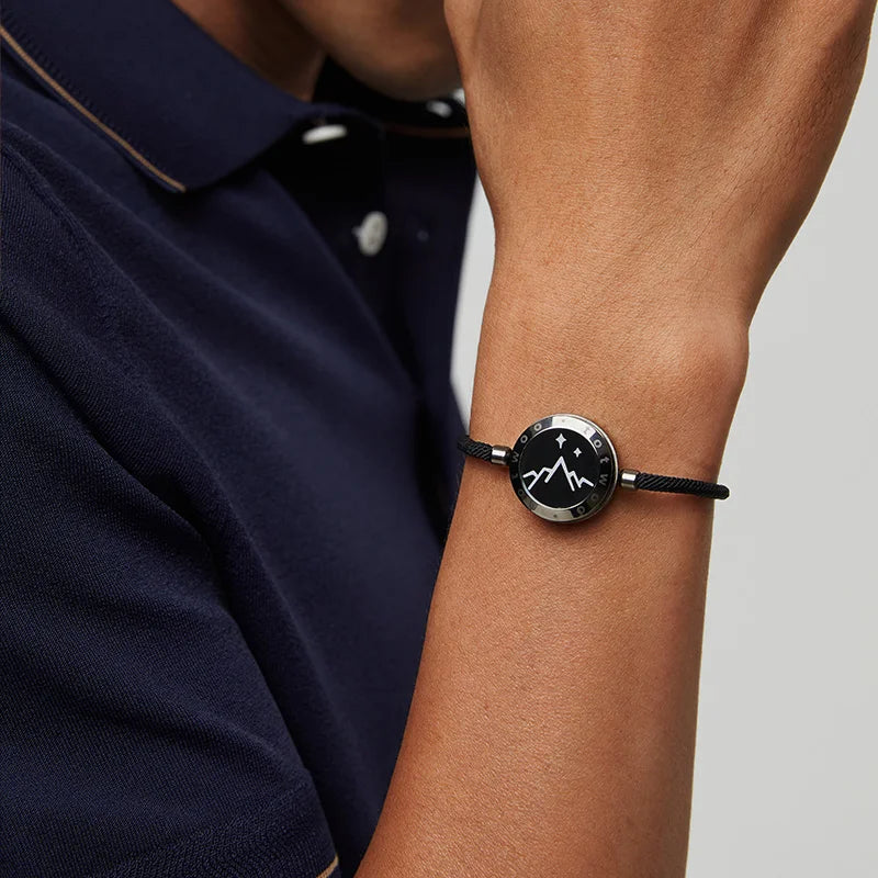 Smart-Armbänder mit Touch- und Vibrationsfunktion sowie Lichteffekten für Paare – 2er-Set