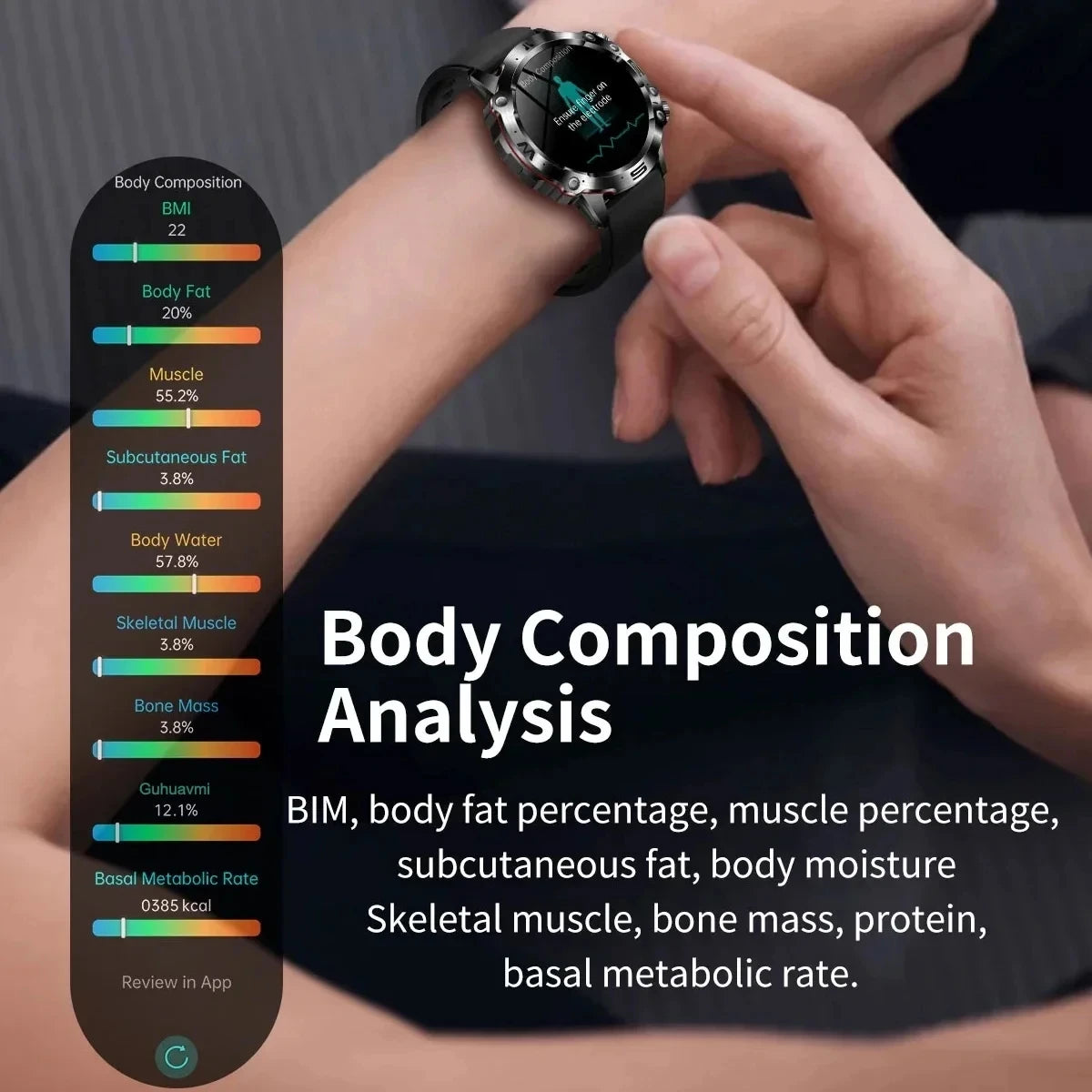 New Healthy Blood Lipids Uric Acid Blood Sugar Smart Watch Men ECG+PPG Fitness Tracker Clock Bluetooth Call Sports Smartwatch