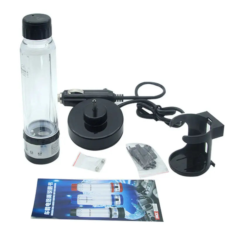 Reise-Thermosbecher – Borosilikatglas, 280 ml Fassungsvermögen, 12 V/24 V Gleichstromheizung