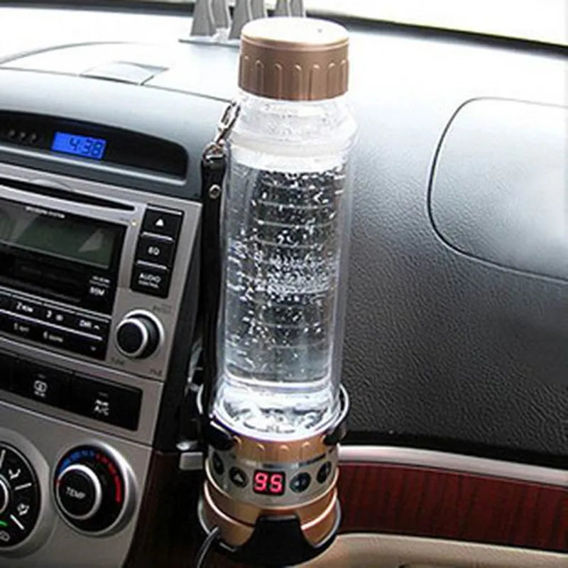 Reise-Thermosbecher – Borosilikatglas, 280 ml Fassungsvermögen, 12 V/24 V Gleichstromheizung