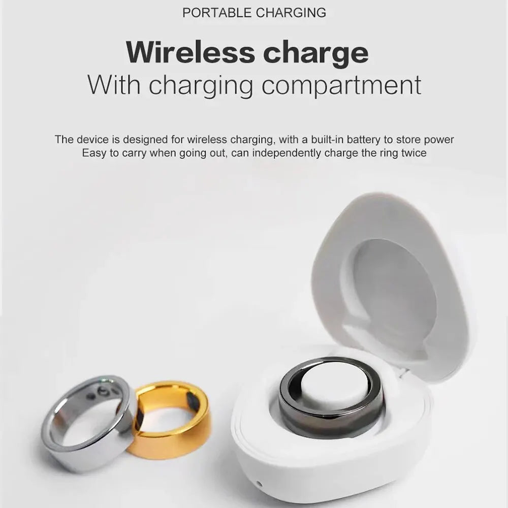 Smart Ring SR300: Multifunktionaler Fitnesstracker mit Pulsmesser, Schlafanalyse und leichtem Design