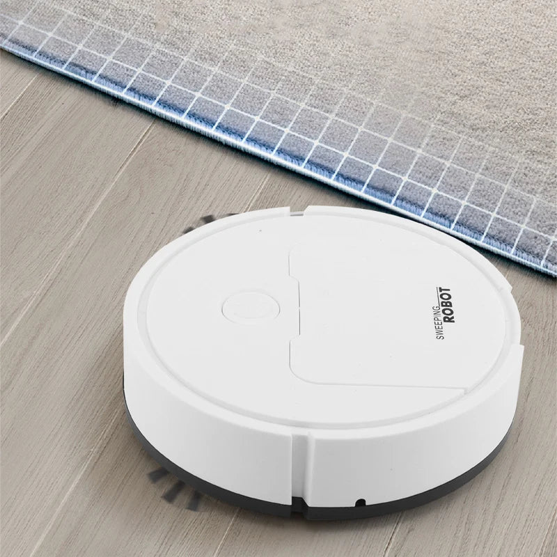 Intelligenter 3-in-1-Staubsaugerroboter | 40 Minuten Arbeitszeit | Ultradünnes Design