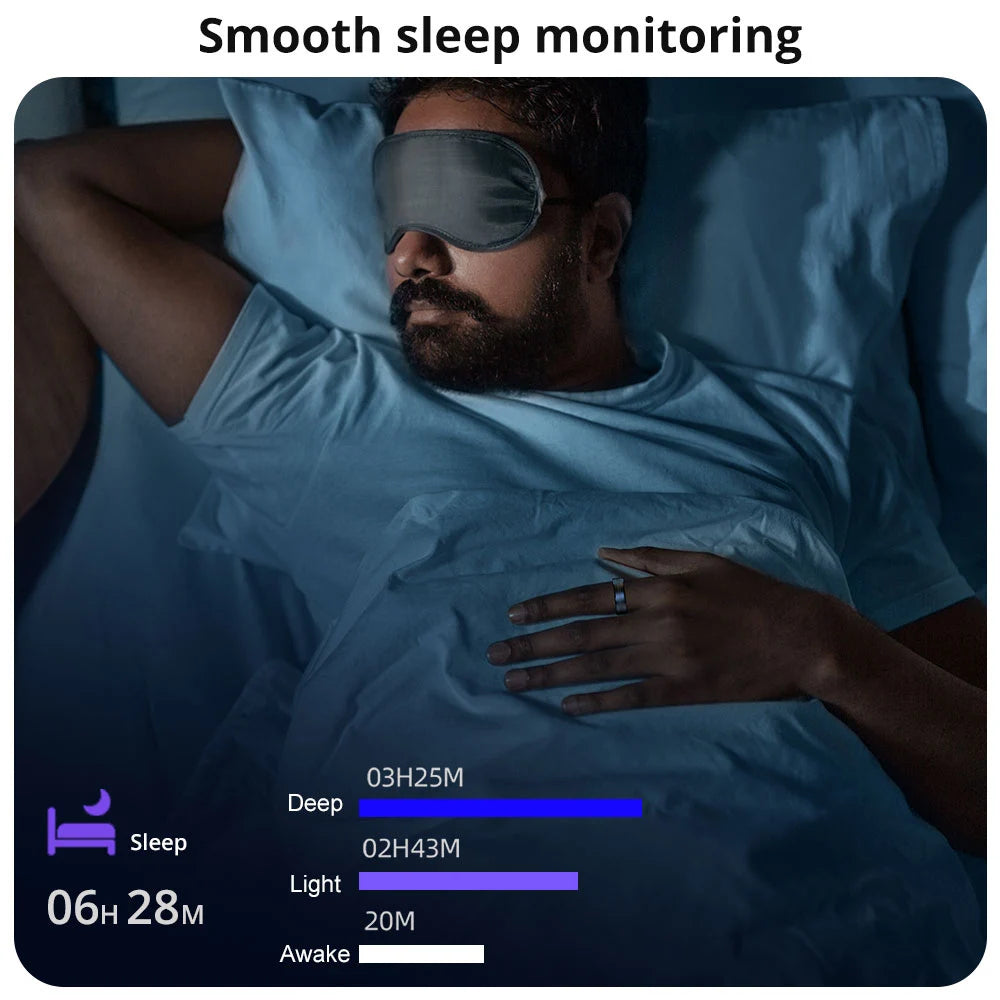 COLMI R06 Smart Ring: 20 Exercise Modes & Real-Time Heart Rate Monitoring