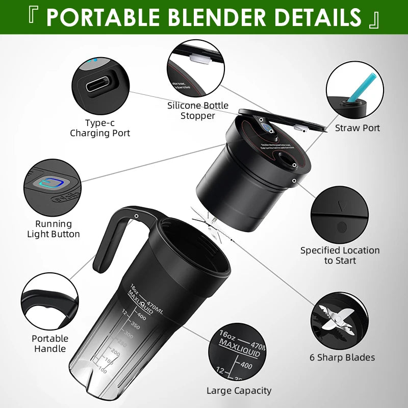 Blend Wave Portable Blender