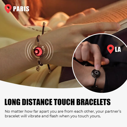 Smart Bracelet - Long-Distance Touch Sun & Moon Jewelry Set